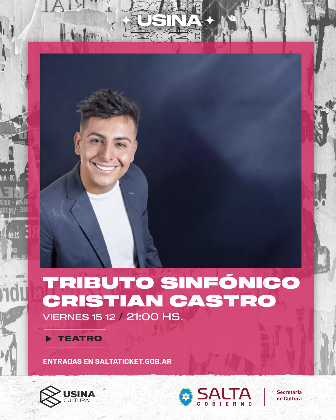 agenda usina del 12 al 17 de diciembre