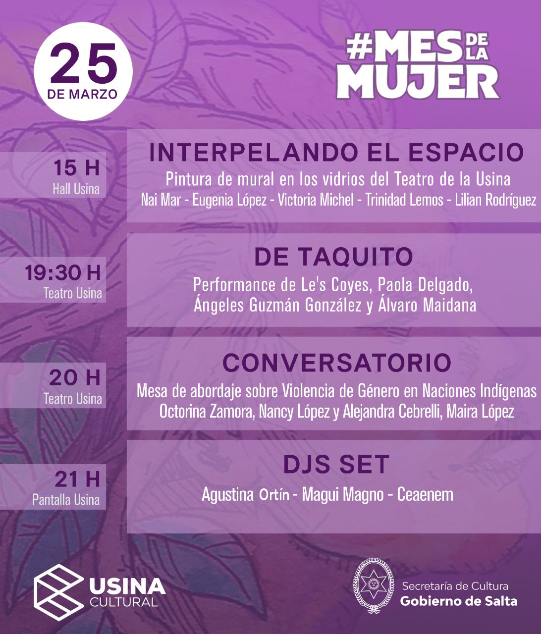 Jornada Mes de la Mujer